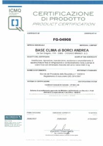 BASE CLIMA di Borci Andrea - CLIMA, ACQUA E ARIA: CON CURA